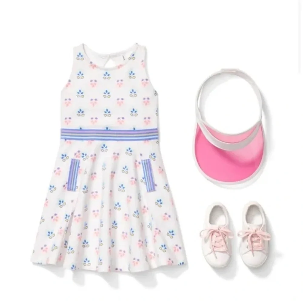 Janie and Jack Watermelon Pink JJ Sport Visor SIZE 6-12M